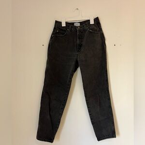 Women’s Black Relaxed Fit Curvy Jeans